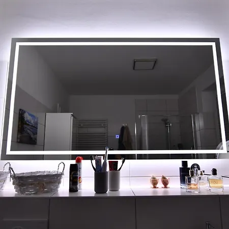 Elegantes & Modernes Neli Mit Terrasse, 100m Zum Hafen Mueritz Apartament