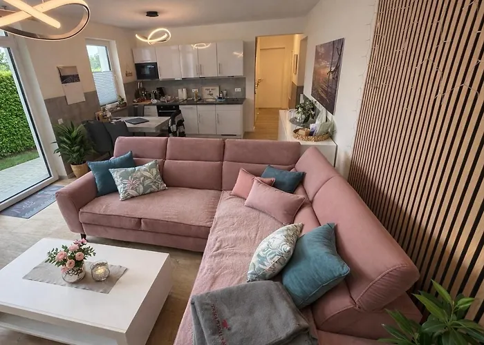 Elegantes&modernes Neli Mit Terrasse, 100m Zum Hafen Müritz * Röbel